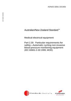 AS/NZS 3200.2.30:2001 PDF