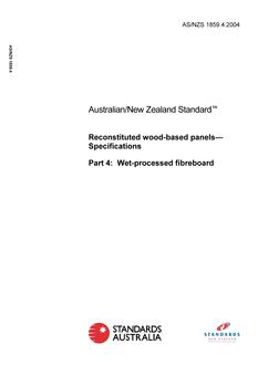 AS/NZS 1859.4:2004 PDF