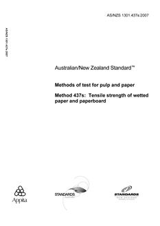 AS/NZS 1301.437S:2007 PDF