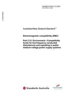 AS/NZS 61000.2.12 PDF