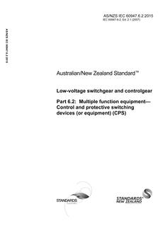 AS/NZS IEC 60947.6.2 PDF