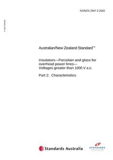 AS/NZS 2947.2:2002 PDF