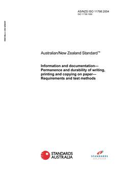 AS/NZS ISO 11798 PDF