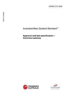 AS/NZS 3127 PDF