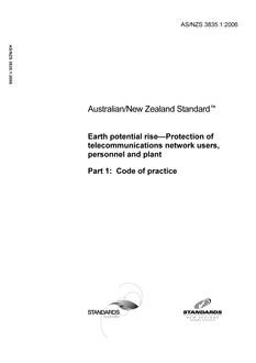 AS/NZS 3835.1 PDF