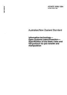 AS/NZS 3698 PDF