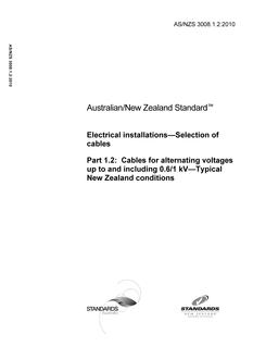 AS/NZS 3008.1.2:2010 PDF