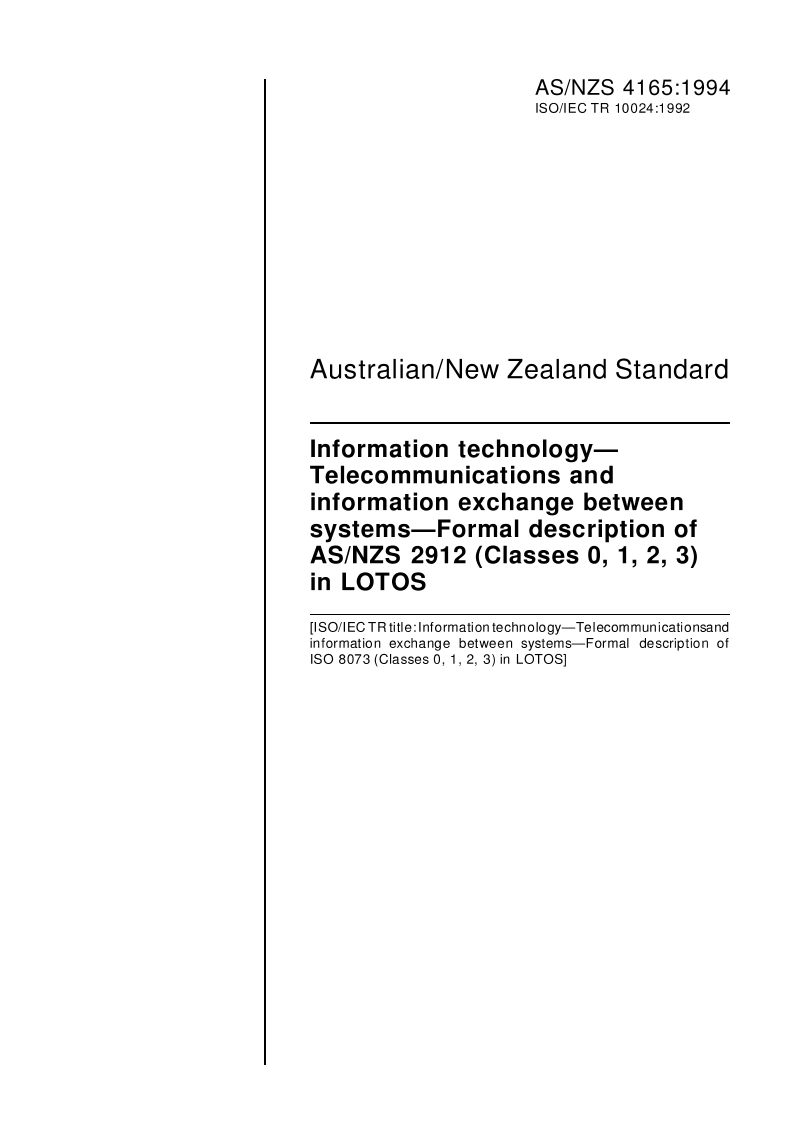 AS/NZS 4165 PDF