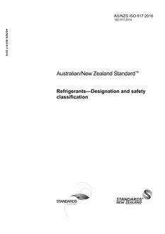 AS/NZS ISO 817 PDF