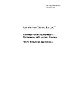 AS/NZS 4450.4:2000 PDF