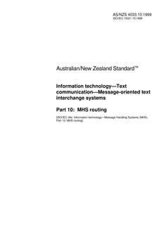 AS/NZS 4033.10 PDF