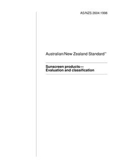 AS/NZS 2604:1998 PDF