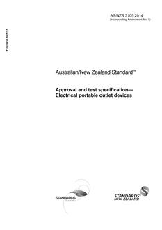 AS/NZS 3105 PDF