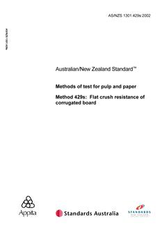 AS/NZS 1301.429S:2002 PDF