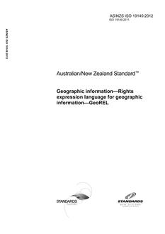 AS/NZS ISO 19149 PDF