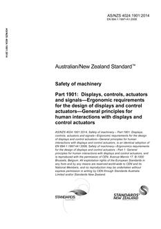 AS/NZS 4024.1901 PDF