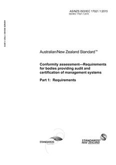 AS/NZS ISO/IEC 17021.1 PDF