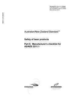 AS/NZS 2211.5 PDF