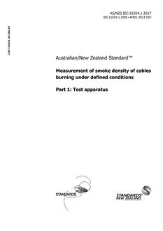 AS/NZS IEC 61034.1 PDF