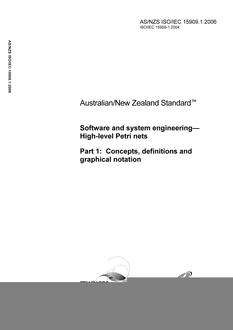 AS/NZS ISO/IEC 15909.1:2006 PDF