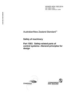 AS/NZS 4024.1503 PDF