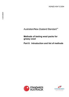 AS/NZS 4547.0 PDF