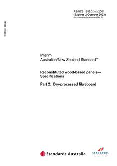 AS/NZS 1859.2(INT):2001 PDF