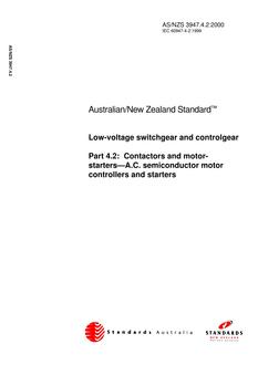 AS/NZS 3947.4.2:2000 PDF