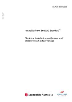 AS/NZS 3004:2002 PDF