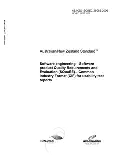 AS/NZS ISO/IEC 25062 PDF