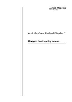 AS/NZS 4402:1996 PDF