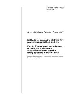 AS/NZS 4502.4 PDF