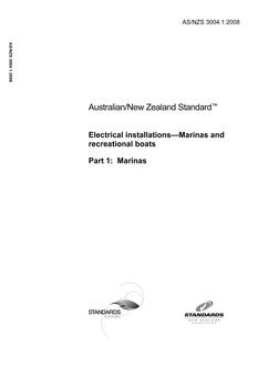 AS/NZS 3004.1:2008 PDF