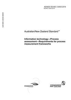 AS/NZS ISO/IEC 33003 PDF