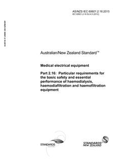 AS/NZS IEC 60601.2.16 PDF