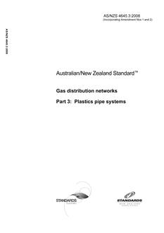 AS/NZS 4645.3:2008 PDF