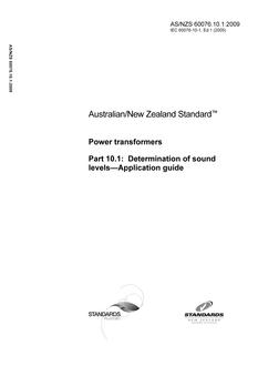 AS/NZS 60076.10.1 PDF