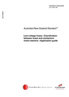 AS/NZS 61459 PDF