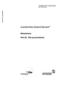 AS/NZS ISO 7176.22 PDF