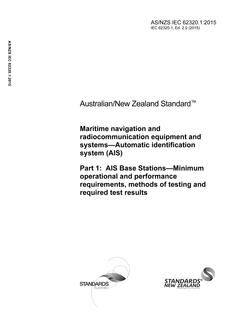 AS/NZS IEC 62320.1 PDF