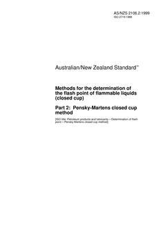 AS/NZS 2106.2:1999 PDF