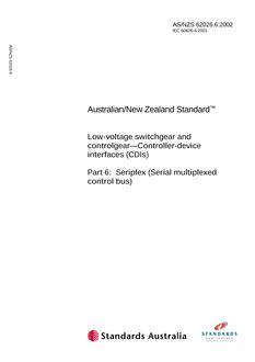 AS/NZS 62026.6 PDF