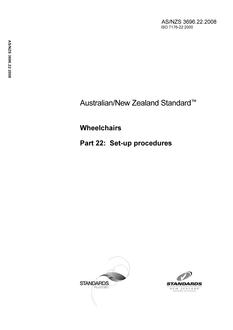 AS/NZS 3696.22:2008 PDF