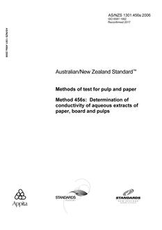 AS/NZS 1301.456S:2006 PDF