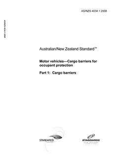 AS/NZS 4034.1 PDF