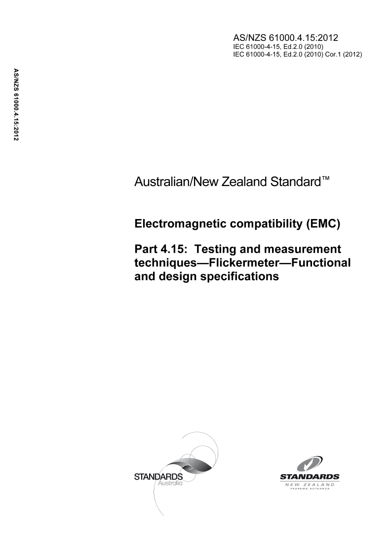 AS/NZS 61000.4.15 PDF