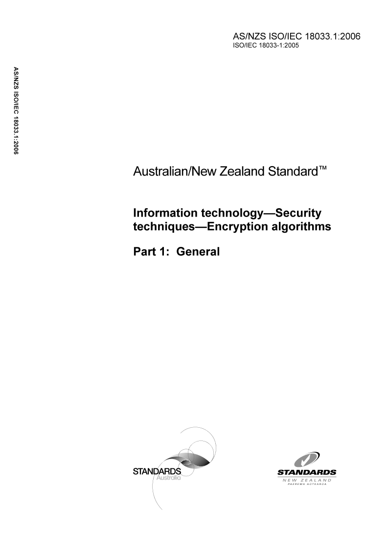 AS/NZS ISO/IEC 18033.1 PDF