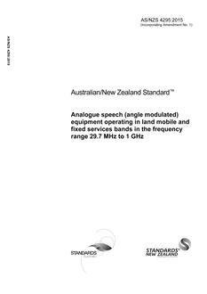 AS/NZS 4295 PDF