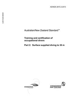 AS/NZS 2815.2:2013 PDF