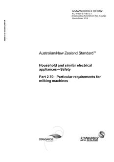 AS/NZS 60335.2.70 PDF